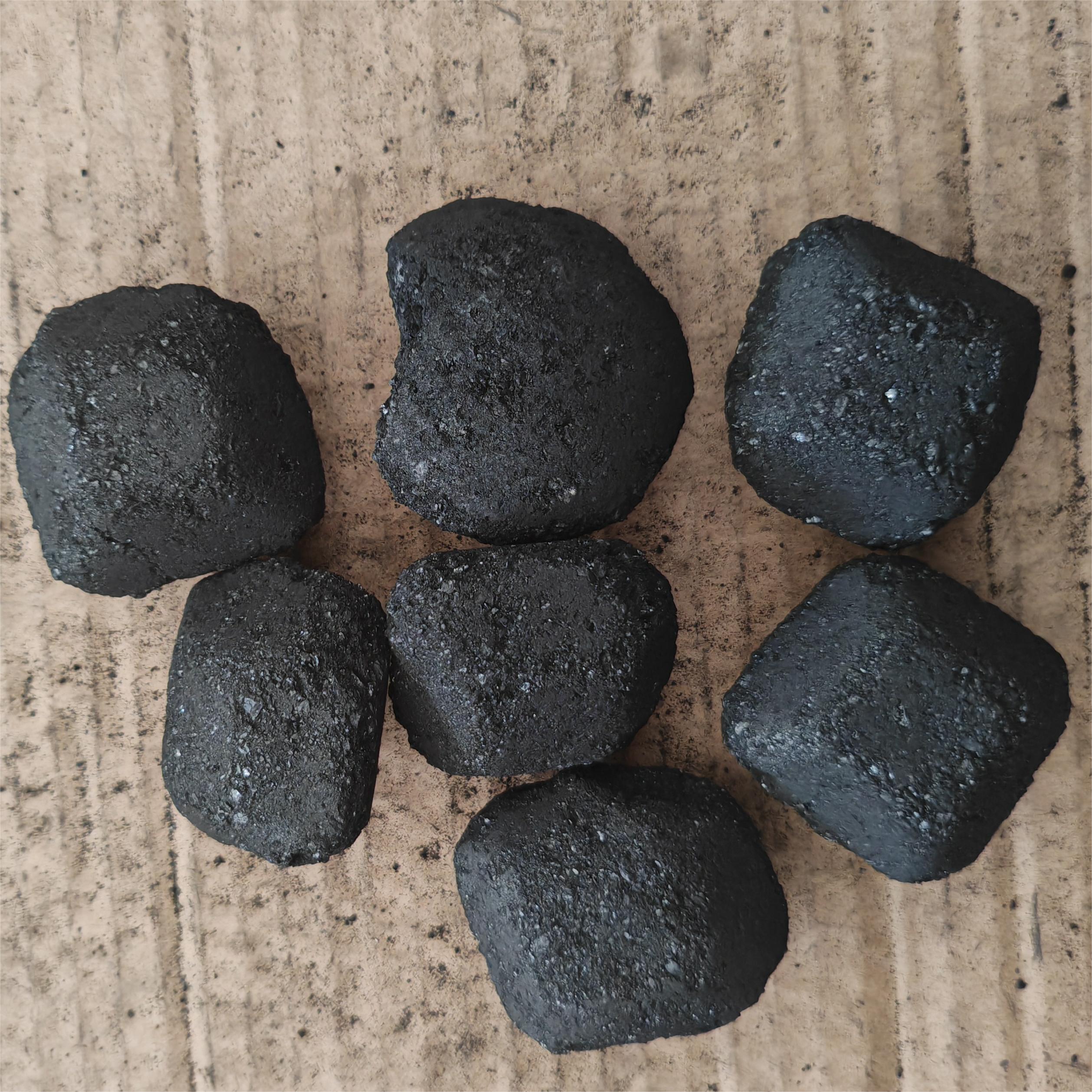 Coal briquette product material