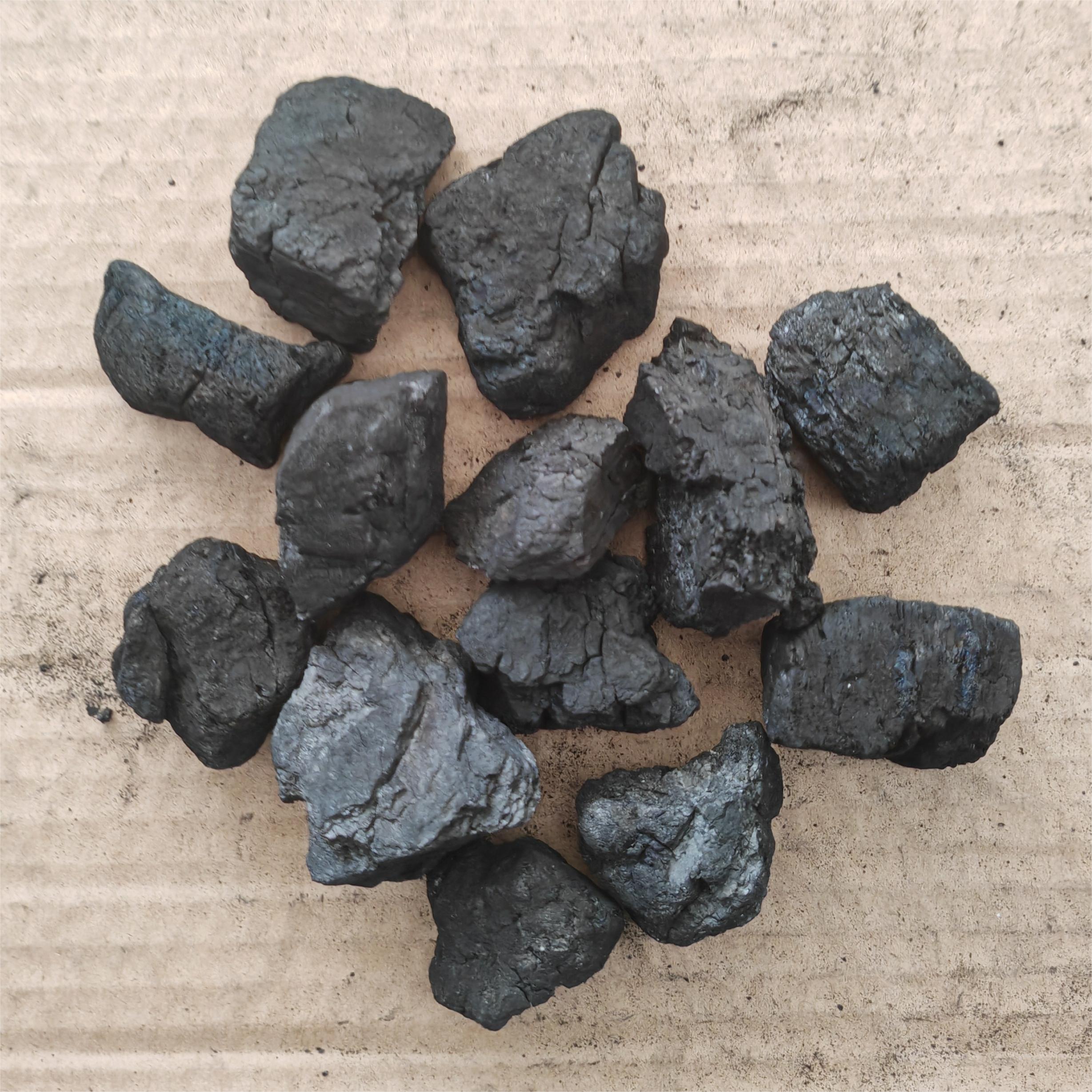 Semi-coke product material